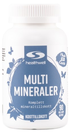 Healthwell MultiMineraler, Vitamin & Mineraltillskott - Healthwell