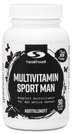 Miniatyrbild Healthwell Multivitamin Sport Man, 90 kaps