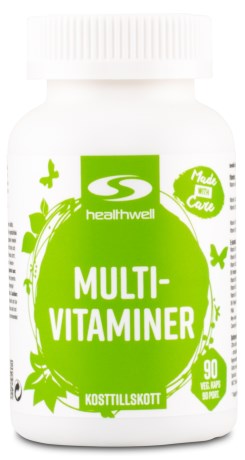Healthwell MultiVitaminer, Vitamin & Mineraltillskott - Healthwell