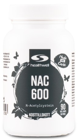 Miniatyrbild Healthwell NAC 600, 90 kaps