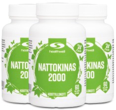 Miniatyrbild Healthwell Nattokinas 2000, 180 kaps