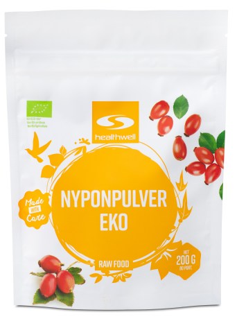 Miniatyrbild Healthwell Nyponpulver EKO, 200 g
