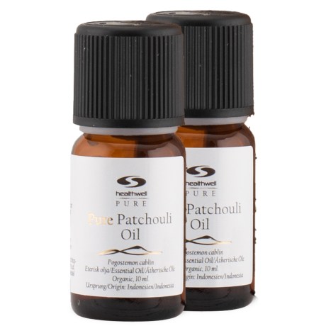 Miniatyrbild Healthwell PURE Patchouliolja EKO, 20 ml