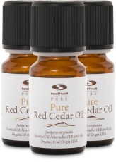Miniatyrbild Healthwell PURE R�dcederolja EKO, 30 ml