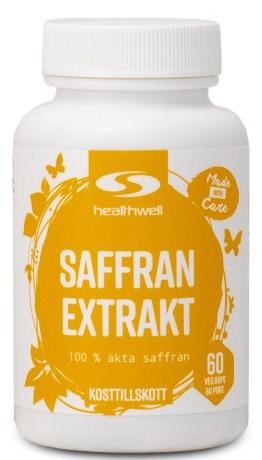 Miniatyrbild Healthwell Saffran Extrakt, 60 kaps