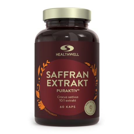 Miniatyrbild Healthwell Saffran Extrakt Puraktiv, 60 kaps