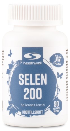 Healthwell Selen 200, Vitamin & Mineraltillskott - Healthwell
