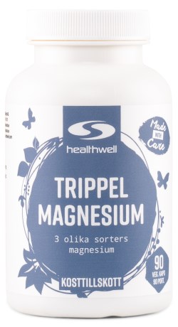 Healthwell Trippel Magnesium, Vitamin & Mineraltillskott - Healthwell