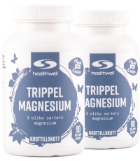 Miniatyrbild Healthwell Trippel Magnesium, 180 kaps