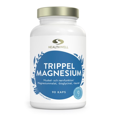 Miniatyrbild Healthwell Trippel Magnesium, 90 kaps
