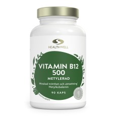 Healthwell Vitamin B12 500 Metylerad
