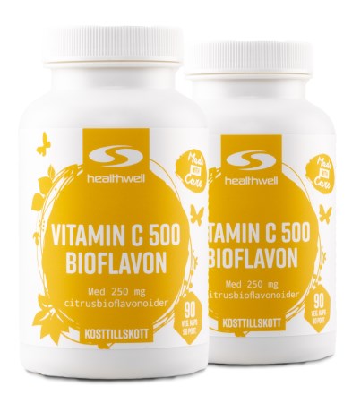Healthwell Vitamin C Bioflavon, Vitamin & Mineraltillskott - Healthwell