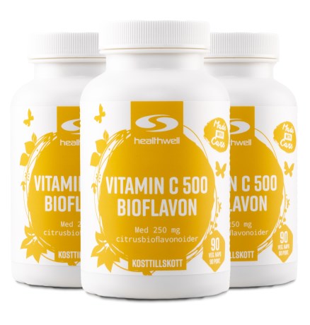 Healthwell Vitamin C Bioflavon, Vitamin & Mineraltillskott - Healthwell