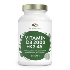 Healthwell Vitamin D3+K2