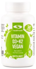 Healthwell Vitamin D3+K2 Vegan