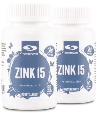 Miniatyrbild Healthwell Zink 15, 180 kaps