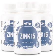 Miniatyrbild Healthwell Zink 15, 270 kaps