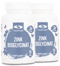 Miniatyrbild Healthwell Zinkbisglycinat, 180 kaps