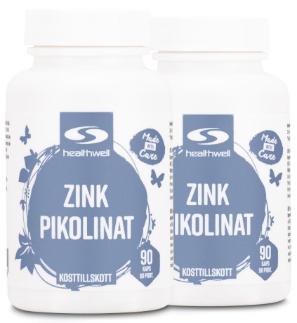 Miniatyrbild Healthwell Zinkpikolinat, 180 kaps