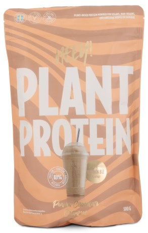 Miniatyrbild HEEY Vegan Protein, Jordnt/Choklad/Karamell, 500 g