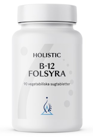 Holistic B12 Folsyra, Vitamin & Mineraltillskott - Holistic