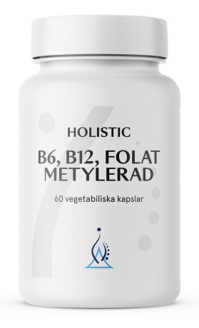 Holistic B6, B12 Folat Metylerad, Vitamin & Mineraltillskott - Holistic