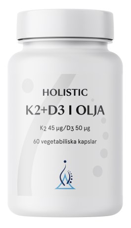 Holistic K2+D3, Vitamin & Mineraltillskott - Holistic