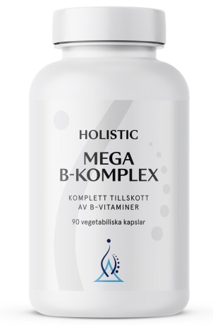 Holistic Mega B-komplex, Vitamin & Mineraltillskott - Holistic