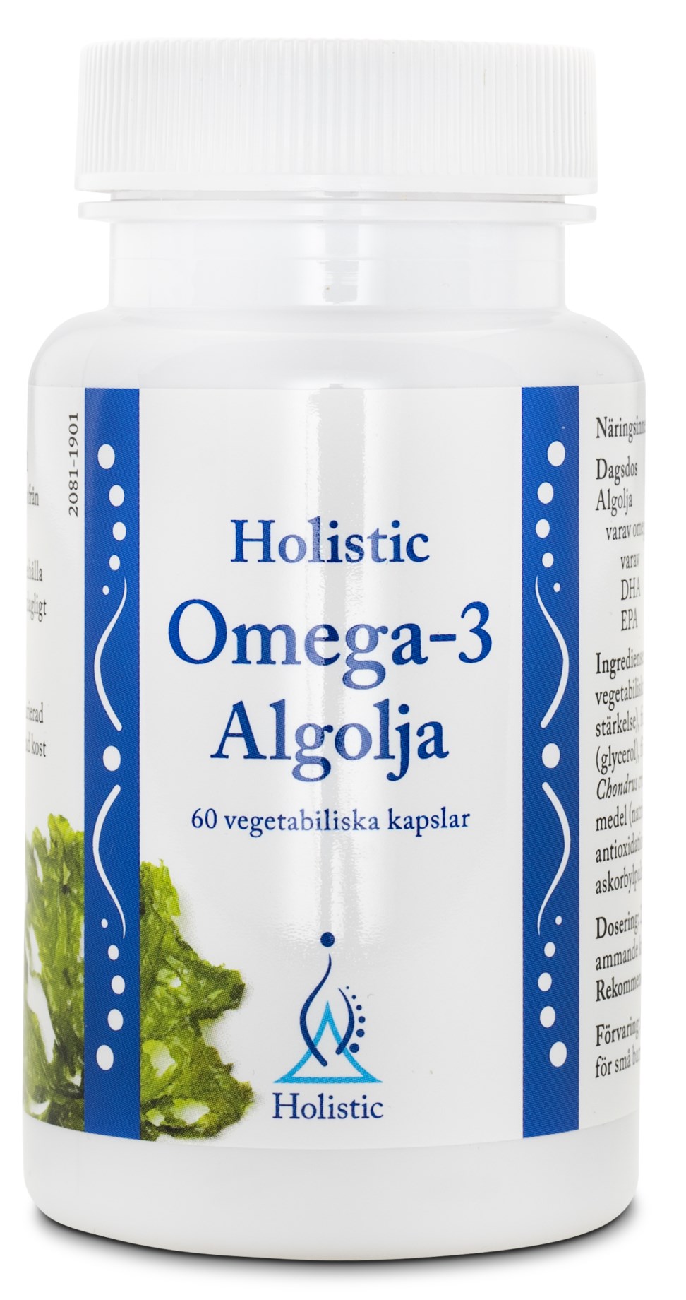 Holistic Omega-3 Algolja - Bästa Vegan