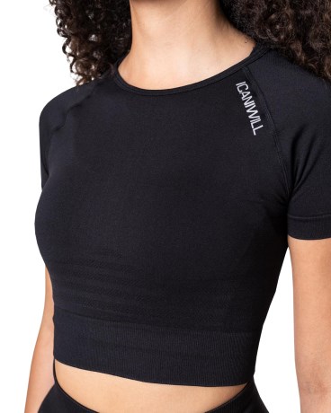 ICIW Define Seamless Cropped T-shirt - ICANIWILL