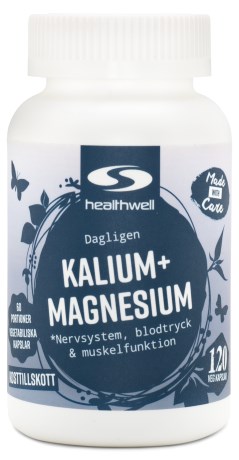Healthwell Kalium+Magnesium, Kosttillskott - Healthwell