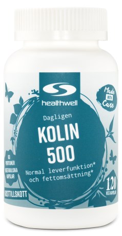 Healthwell Kolin 500, Kosttillskott - Healthwell
