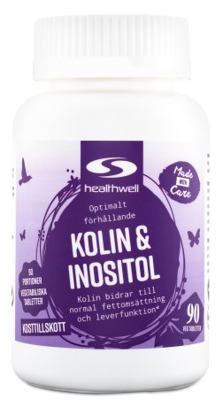 Kolin+Inositol, Kosttillskott - Healthwell