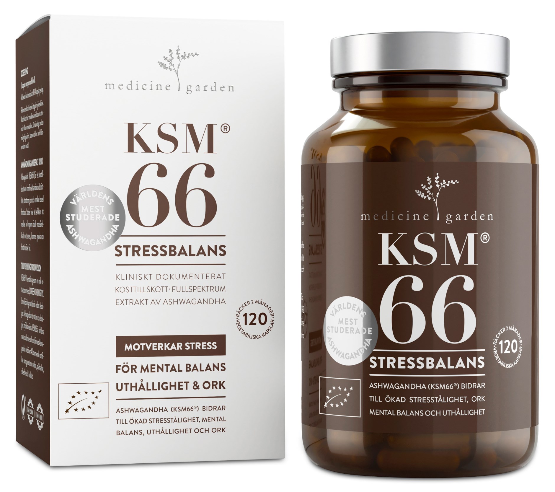 Köp KSM-66 Ashwagandha hos Svenskt Kosttillskott