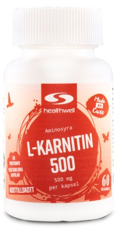 Healthwell L-karnitin 500, Diet - Healthwell