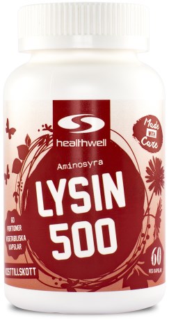 Lysin 500, Kosttillskott - Healthwell