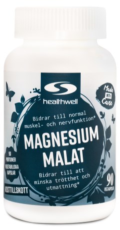 Healthwell Magnesiummalat, Kosttillskott - Healthwell