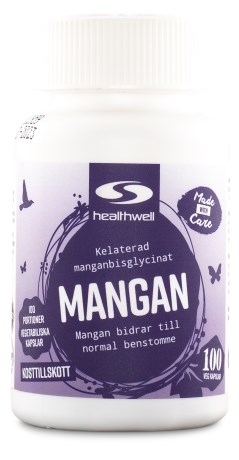 Healthwell Mangan, Kosttillskott - Healthwell