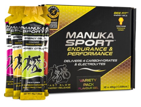Manuka Sport Energy Gel Honung Blandpack - MGO