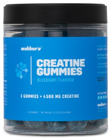 Miniatyrbild Matters Creatine 4500 mg, Bl�b�r, 90 Gummies