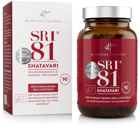 Miniatyrbild MedicineGarden SRI81 Shatavari EKO, 90 kaps