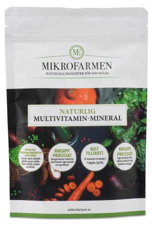 Mikrofarmen Naturlig Multivitamin-Mineral, Vitamin & Mineraltillskott - Mikrofarmen
