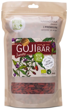 Miniatyrbild Mother Earth Gojibr Jumbo RAW & EKO, 500 g