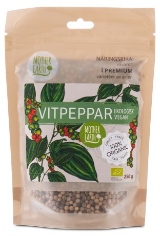 Mother Earth Vitpeppar Eko, Livsmedel - Mother Earth