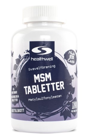 MSM Tabletter - Healthwell