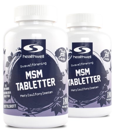 MSM Tabletter - Healthwell