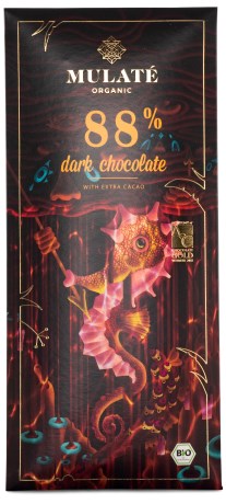 Mulate Dark Chocolate Eko 88 % , Livsmedel - Mulate