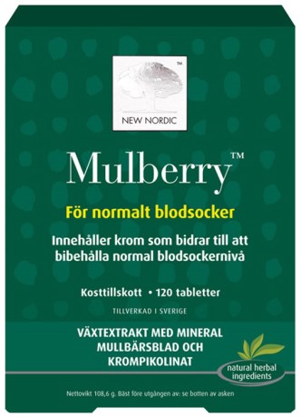 New Nordic Mulberry, Diet - New Nordic