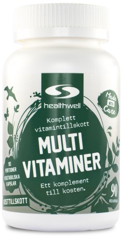 Healthwell MultiVitaminer, Kosttillskott - Healthwell