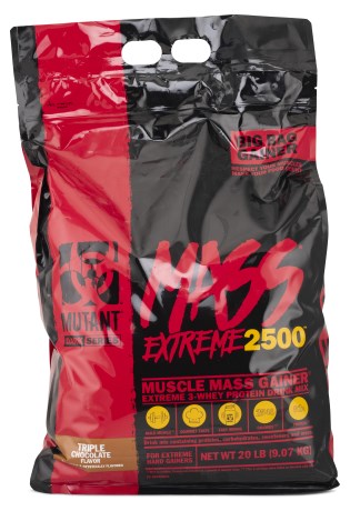 Miniatyrbild Mutant Mass Extreme 2500, Triple Chocolate, 9 kg